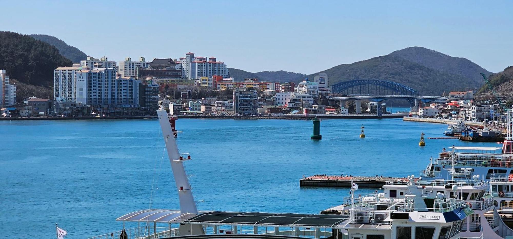 Hansan Hotel Tongyeong Exteriör bild